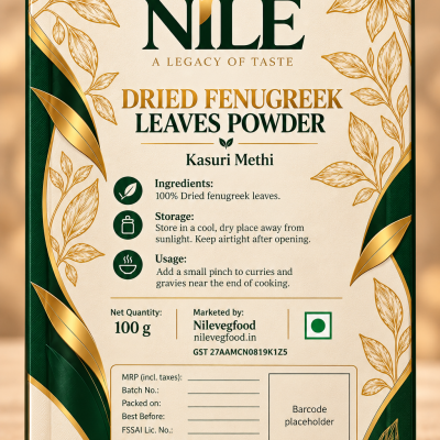Nile Dried Fenugreek leaves Powder 100gm