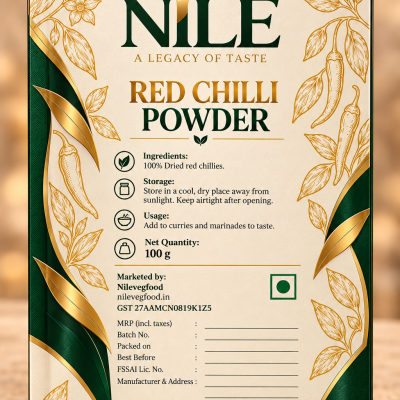 Nile Red Chilli Powder 100gm
